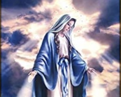 Jesus Appearing to Sailor's Guiding Them to a Safe Port